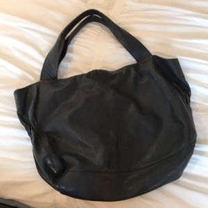 J Jill large navy blue satchel